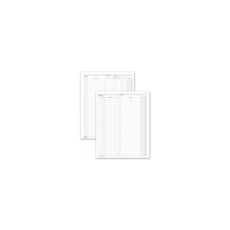 Registro Carico/Scarico autoveicoli in conto deposito presso gli autosaloni - 49 pagine prenumerate - 31x24,5 cm